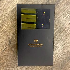 Scotch and Soda 2-Pack Printed Cotton Boxer Shorts - Size M